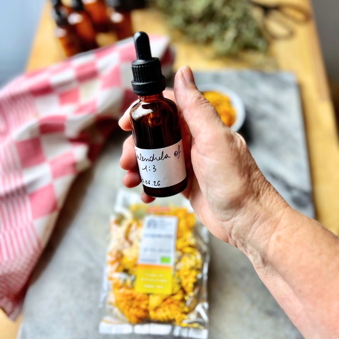 Goudsbloemolie maken