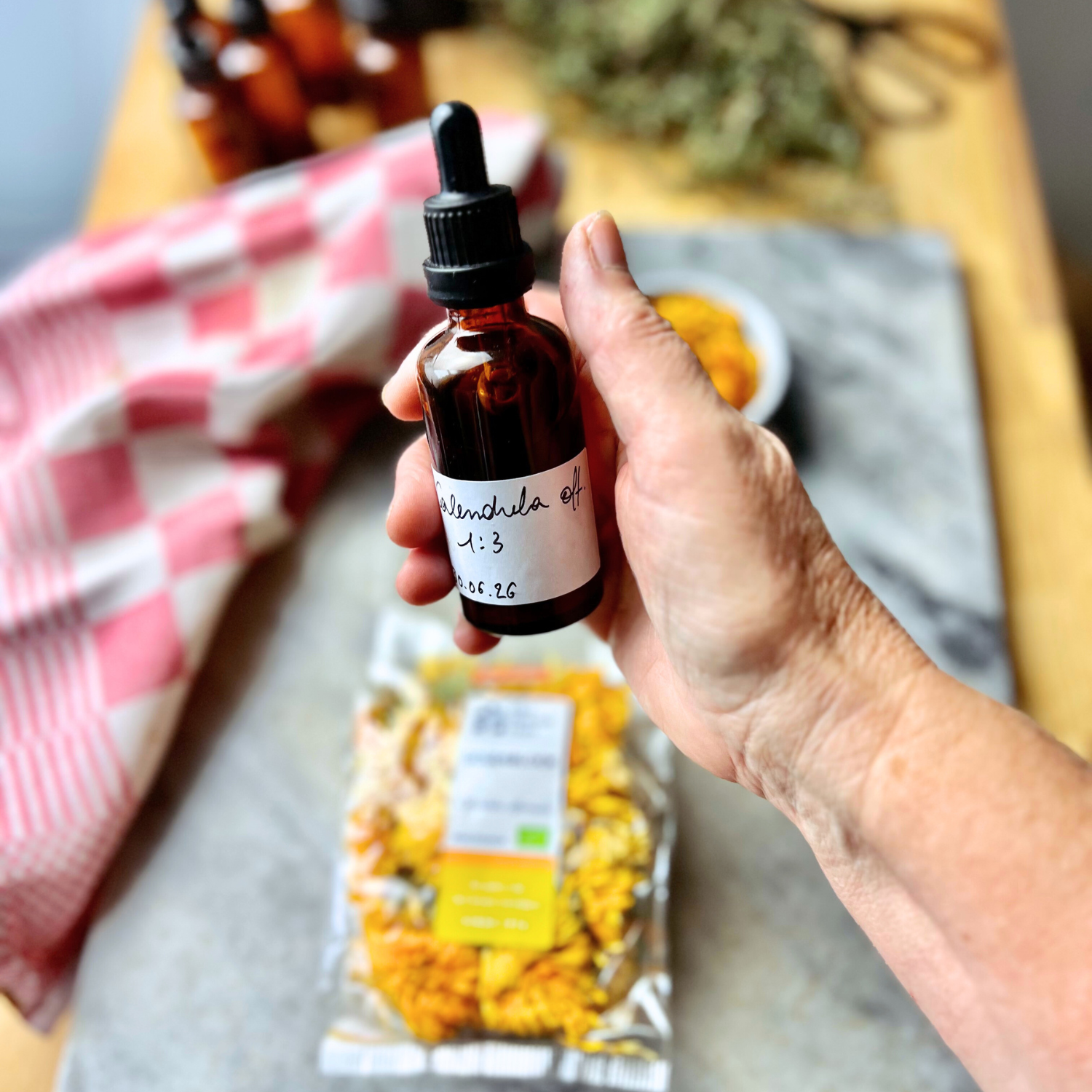 Goudsbloemolie maken